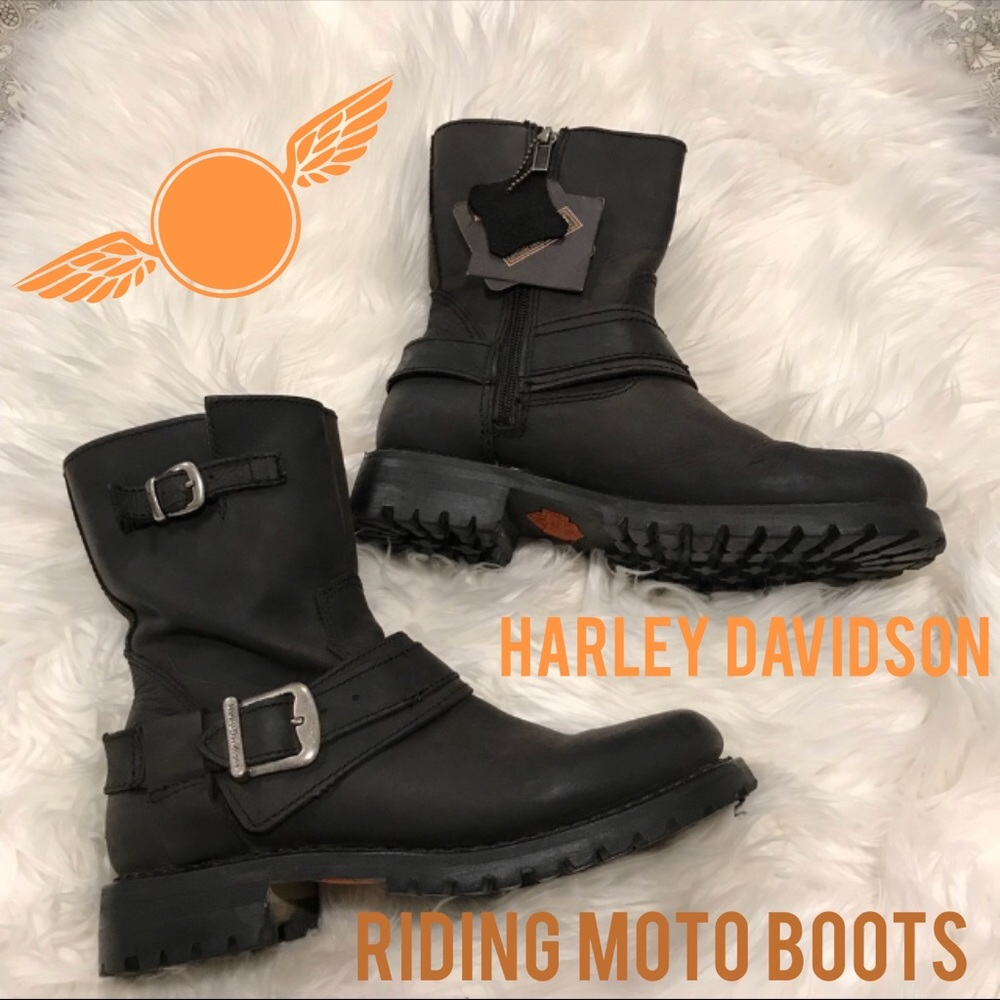 🌻Harley Davidson Riding En Moto Boots
